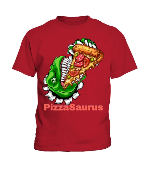 Pizzasaurus Shirt Dinosaur T Rex Pizza Kids T-Shirt