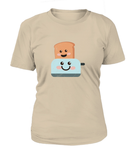 Toast Bread and Toaster Breakfast Couple Gift Women's T-Shirt