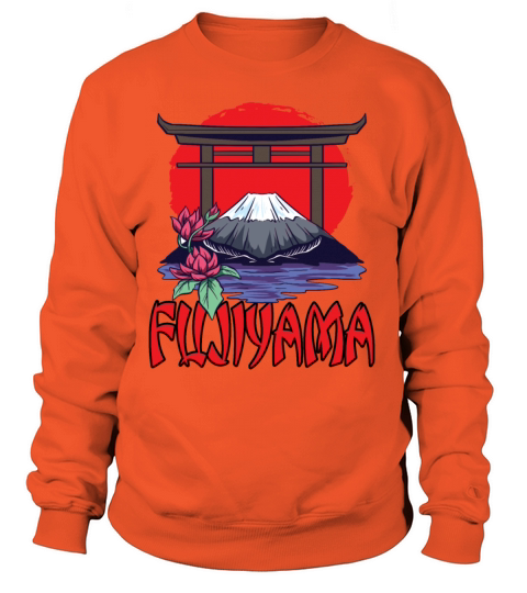 Fujiyama Fuji for a Japanese or Japan lover Women's Sweatshirt