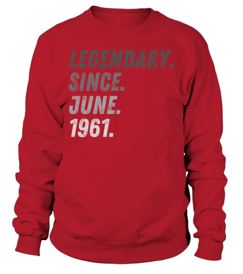60th Birthday Vintage 1961 Retro Men's Sweatshirt