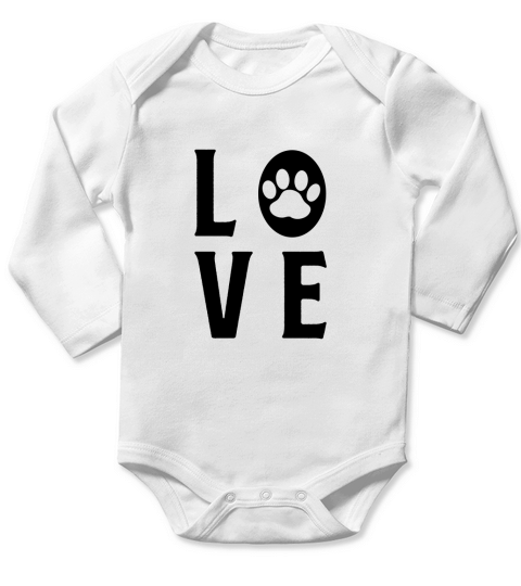 Love Long Sleeve Baby One-Piece