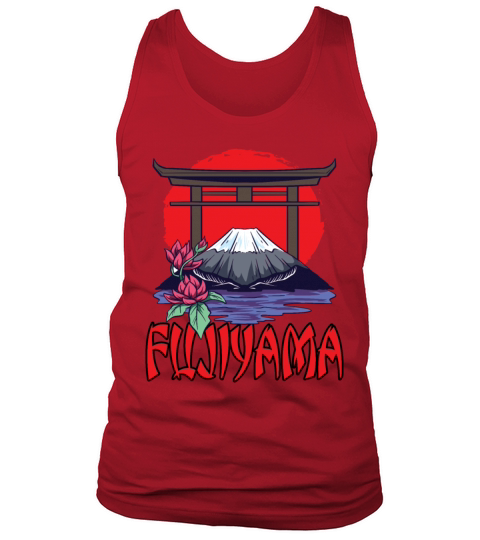 Fujiyama Fuji for a Japanese or Japan lover Men's Tank Top