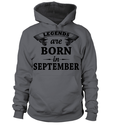 legends are born in September Women's Hoodie
