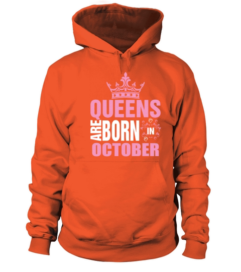 Queens are born in October Women's Hoodie