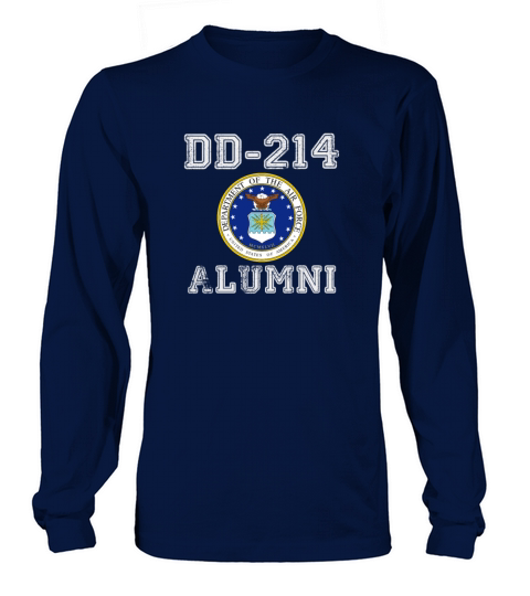 DD 214 Air Force Alumni Women's Long Sleeve