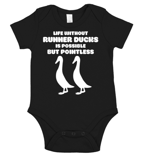Runner ducks duck owner gift poultry Short Sleeve Baby One-Piece