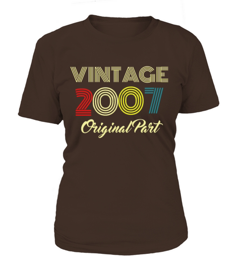 Legends Born In 2007 Vintage 13rd Birthday Gift Women's T-Shirt