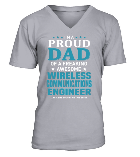 Wireless Communications Engineer Men's V-Neck T-shirt