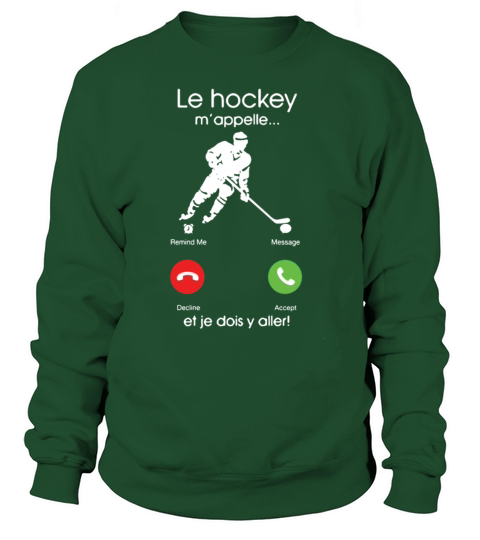 Le Hockey M appelle Women's Sweatshirt