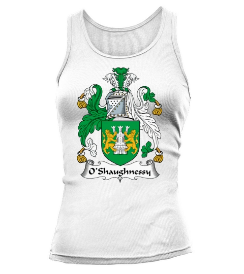 OShaughnessy Coat of Arms Irish Family Crests Tank top Woman