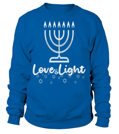Love And Light Hanukkah Women's Sweatshirt