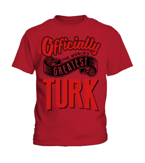 officially the Worlds greatest turk Kids T-Shirt