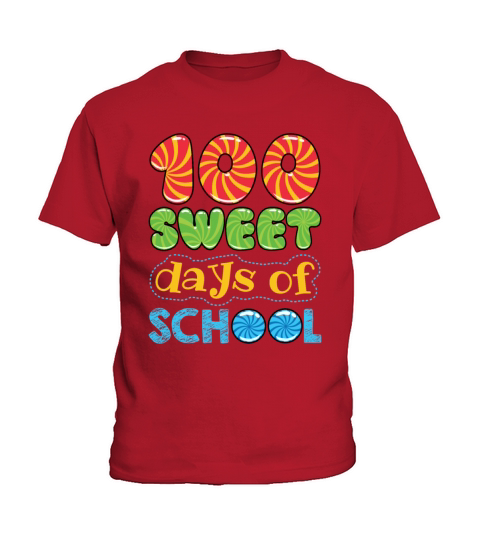 100 Sweet Days Of School Kids T-Shirt