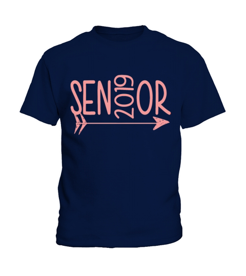 Senior Class Of 2019 Sen2019Or Hanes Tagless Senio Kids T-Shirt