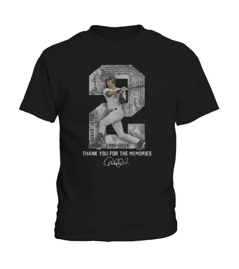 Derek Jeter thank you for the memories Kids T-Shirt
