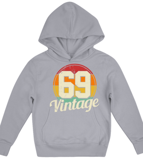 50th Birthday - Vintage 1969 Gift Kids Hoodie