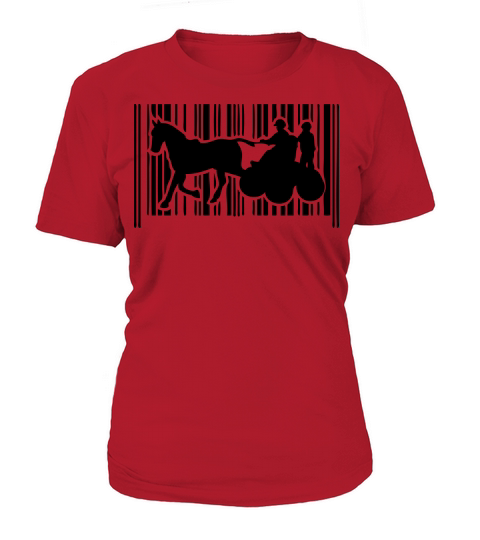 barcode sports horse hitch competition 1 Women's T-Shirt