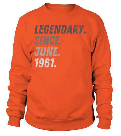 60th Birthday Vintage 1961 Retro Women's Sweatshirt