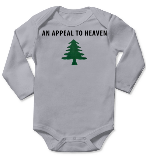 An Appeal To Heaven Flag Aka The Tree Flag birthda Long Sleeve Baby One-Piece
