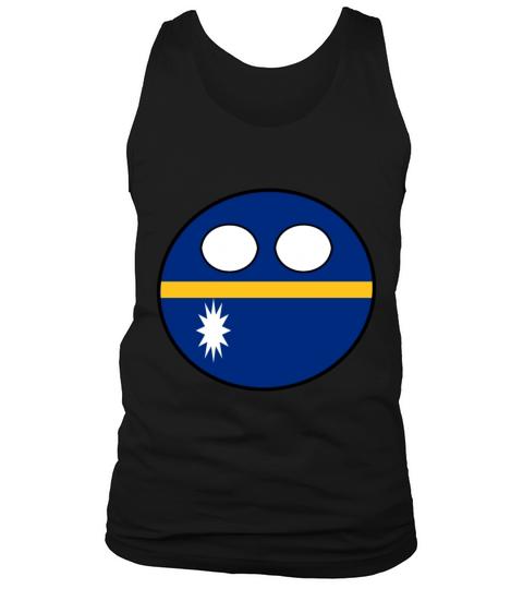 Countryball Laenderball Land Heimat Nauru Men's Tank Top