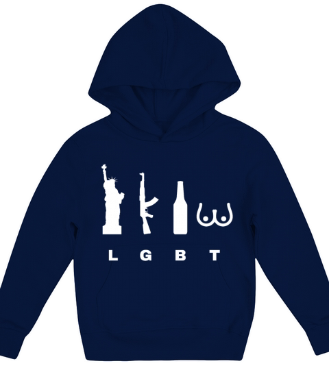 The True Meaning Of The Word Lgbt Kids Hoodie