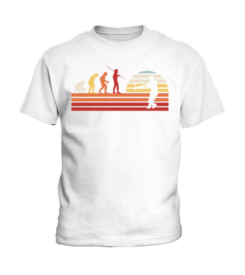 Retro Cricket Player Batsman Vintage Umpire Bowler Kids T-Shirt