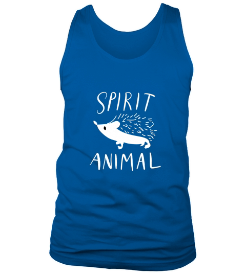 Spirit Animal Hedgehog Funny Gift Tank Top Unisex