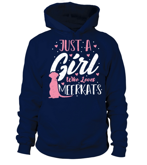 Just A Girl Who Loves Meerkats - Cats Men's Hoodie