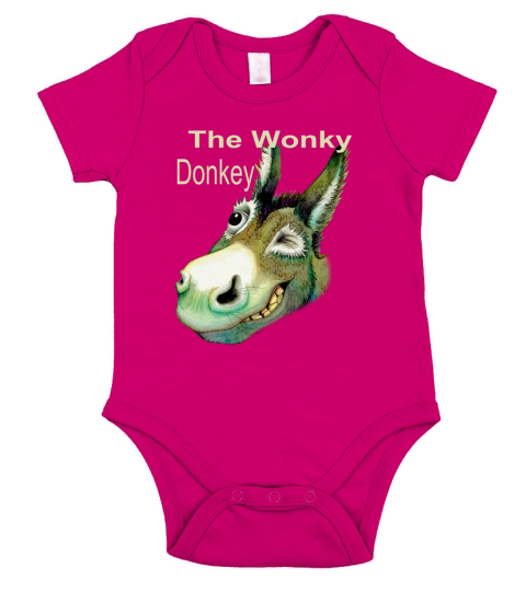 The Wonky Donkey Short Sleeve Baby One-Piece