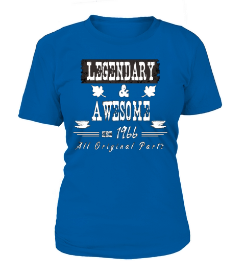 Vintage 1966 - 55 th Birthday Legendary Awesome Women's T-Shirt
