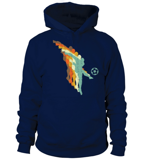 Soccer Retro Style Women's Hoodie