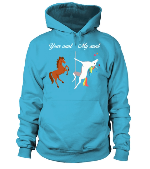 Your Aunt My Aunt Unicorn Women's Hoodie