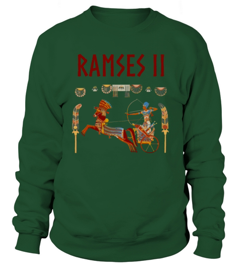 Pharaoh Ramses Ii Chariot Ancient Egypt Women's Sweatshirt