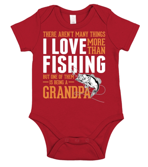 Fishing Gift grandpa fisherman funny saying Short Sleeve Baby One-Piece