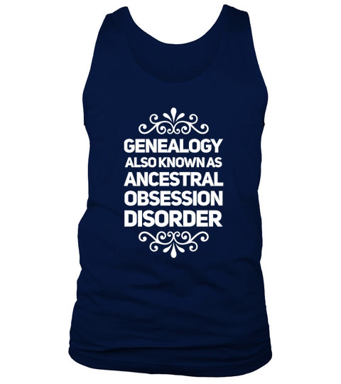 Genealogy Ancestral Family Tree Research DNA Genealogist Tank Top Unisex