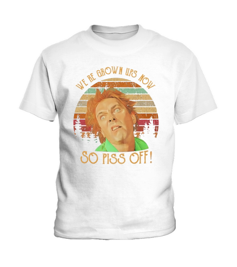 Drop Dead Fred were grown ups now so piss off vintage shirt Kids T-Shirt