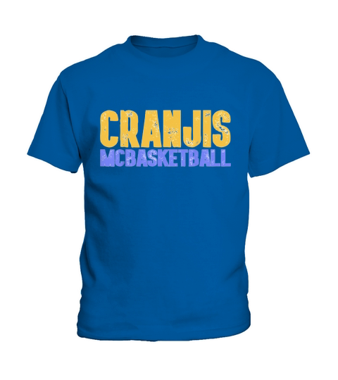 Cranjis Mcbasketball T-Shirt Cool Sports Gift TShirt Kids T-Shirt