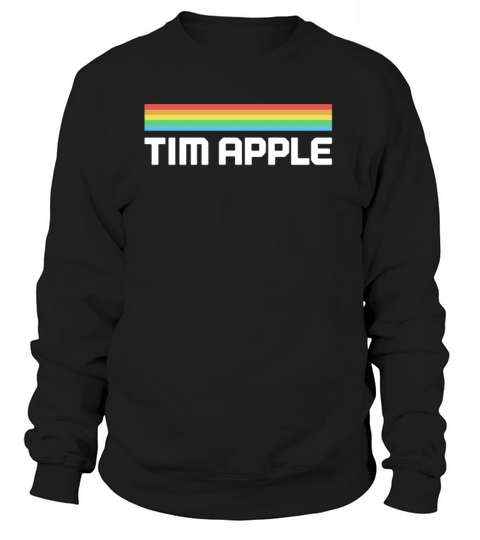 Tim Apple Lines Tim Apple Rainbow Women's Sweatshirt