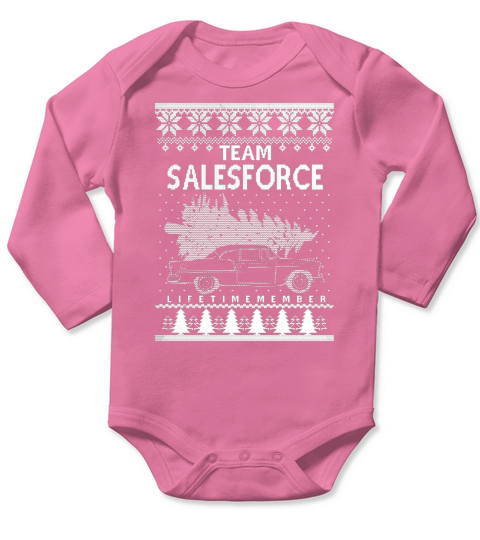 Great To Be SALESFORCE Tshirt Long Sleeve Baby One-Piece