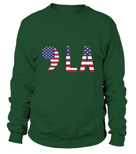 COMMA LA 2020 American Flag Sweatshirt Unisex