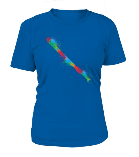 Colorful Flute Retro Music Lover Flutist T-Shirt Woman