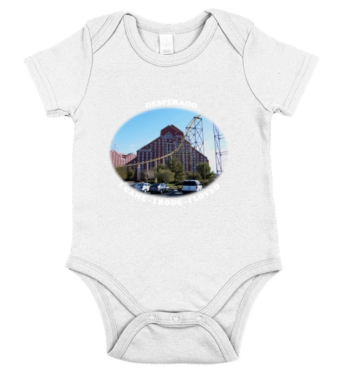 Desperado  Roller Coaster Short Sleeve Baby One-Piece