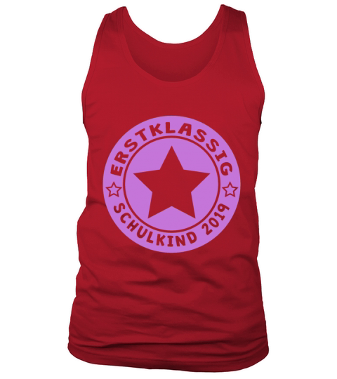First Class Schoolchild 2019 Enrolment Men's Tank Top