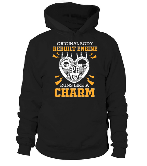 Heart Surgery Original Body Rebuilt Engine Hoodie Unisex