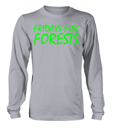Fridays for forests Men's Long Sleeve