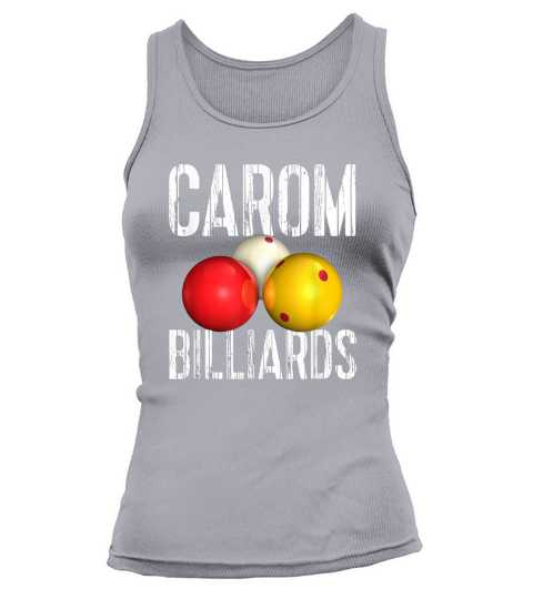 3-CUSHION BILLIARD BALLS - SHIRT FOR STRAIGHT RAIL CAROM Tank top Woman
