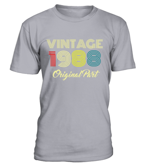 Vintage 1988 Original Part Men Women 32 Birthday Men's T-Shirt