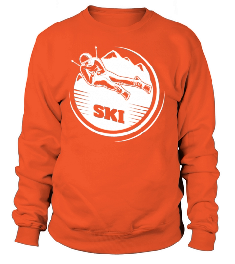 Ski Winter Vacation Snow Skiing Women's Sweatshirt
