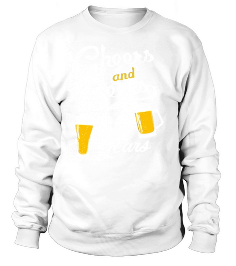 80Th Birthday Theme Cheers And Beers To 80 Years G Sweatshirt Unisex