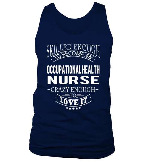 Occupational health nurse skill enough Men's Tank Top